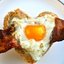 Яичница "Сердце