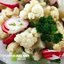 Салат из цветной капусты с редисом