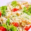 Салат "Цезарь" с курицей с помидорами
