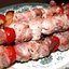 Шашлык из свинины на шпажках