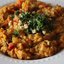 Пряная красная чечевица с кинзой и грецким орехом