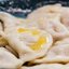 Вареники с яблоком и корицей
