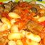 Козлятина с фасолью