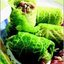 Капустные листья с перловой крупой