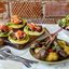 Каре ягненка с пряным картофелем