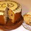Пасхальный кулич с изюмом и цукатами