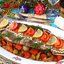 Рождественский карп фаршированный овощами