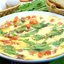 Омлет с помидорами и рукколой «Алонзо»