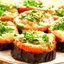 Баклажаны, запеченные с помидорами и сыром