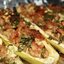 Лодочки из кабачков с куриным фаршем