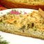 Луковый киш с зеленью