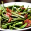 Стручковая фасоль с беконом