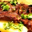 Ребра говяжьи в духовке с картошкой