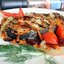 Запеченные стейки сайды с овощами