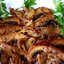 Шампиньоны жареные с луком