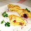 Омлет с вялеными помидорами и сыром