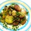 Картофель с грибами и укропом
