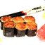 Запеченные роллы с лососем и креветками