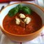 Суп из печеных томатов