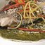 Морской окунь с мятным соусом