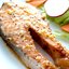 Лосось из духовки в медово-имбирном маринаде