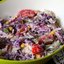 Салат из краснокочанной капусты с курицей