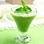 Коктейль из зелёных овощей с йогуртом