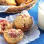 Маффины с брусникой