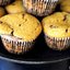 Тыквенные маффины с Нутеллой