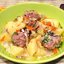 Жаркое с грибами и фрикадельками