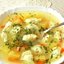 Суп с  заварными клецками