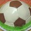 Торт "Футбольный мяч"