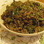 Дикий рис со стручковой фасолью и луком-пореем