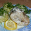 Судак в белом лимонном соусе