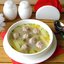 Картофельный суп с фрикадельками