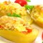 Фаршированный картофель c копченым мясом