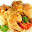 Цыплята, запеченные в духовке с чесноком