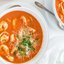 Суп с тортеллини, томатом и базиликом в мультиварке