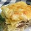 Лазанья с курицей и грибами