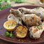 Курица, запеченная с лимонами