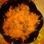 Салат из моркови с изюмом и орехами