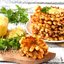 Пикантные вафли с курицей