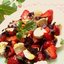 Салат с клубникой и адыгейским сыром