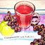 Компот из яблок и винограда