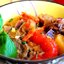 Утка по-тайски с карри и овощами