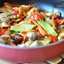 Соте из курицы с овощами