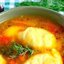 Постный суп с клецками