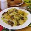 Картошка с шампиньонами на сковороде