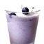 Молочный коктейль с черникой