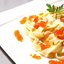Паста с красной рыбой и красной икрой
